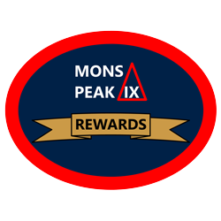 mons peak ix rewards program logo