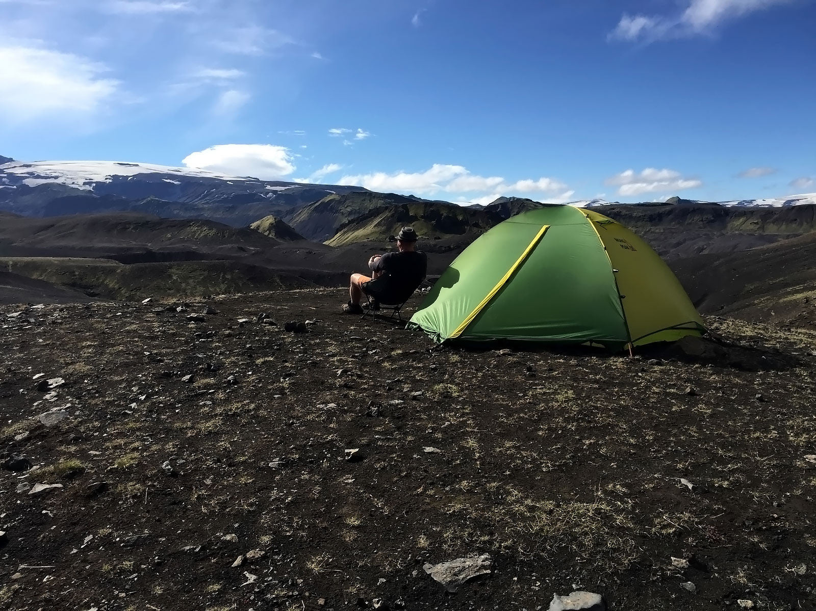 mons peak ix trail 43 tent in iceland 1