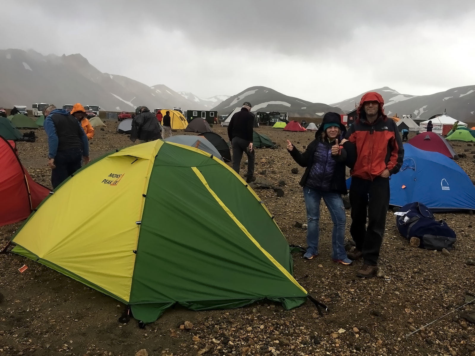 mons peak ix trail 43 tent in iceland 4