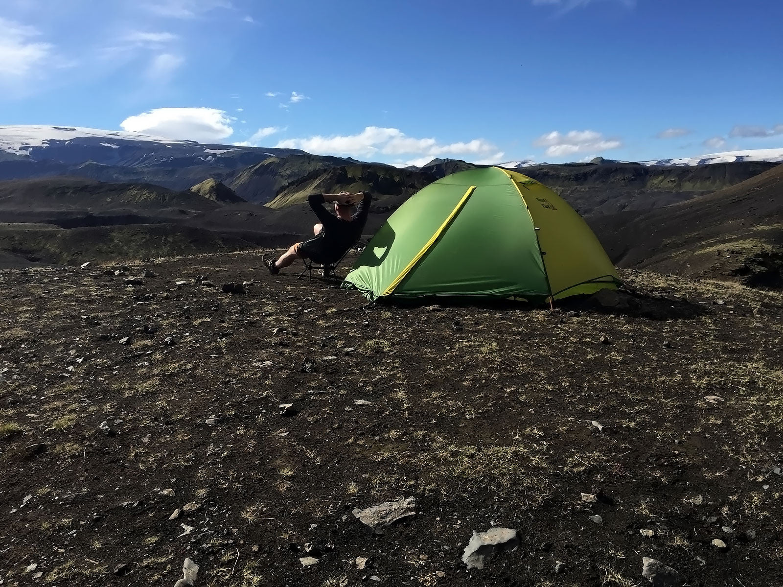 mons peak trail 43 tent in iceland 3