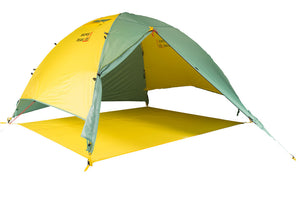 mons peak ix night sky 3 person and 4 person tent 4 person fly footprint view