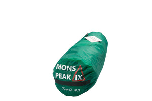 mons peak ix trail 43 backpacking tent packed